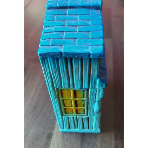 Vintage Ceramic Bank Old West Saloon Door Black Smith Shop ~ Made in Japan Nanco - Picture 4 of 10